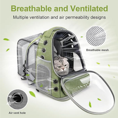 Expandable Cat Backpack, Cat Bubble Backpack Carrier - Image 2