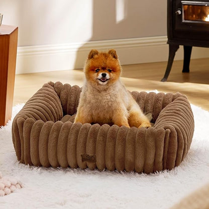 Bedsure ComfyFleece™ Cute Dog Bed by BEDSURE