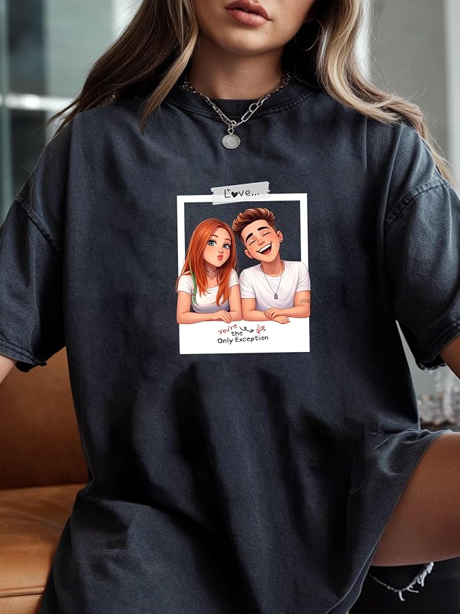 Custom Bootleg Rap Tee, Personalized Girlfriend Vintage Graphic T-Shirt - Image 2