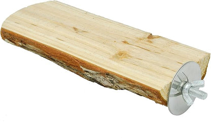 Niteangel Parrot Cage Perch, Wooden Platform by Niteangel