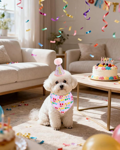 PET SHOW Small Dog Birthday Party Hat - Image 7