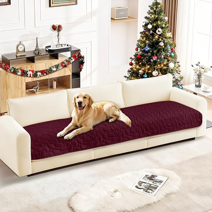 Waterproof Couch Covers for Pets, Waterproof Dog Bed Cover, Anti-Slip Soft Dog by CYCMACOHOME