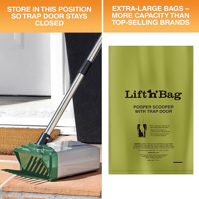 Neater Pet Brands Lift N’ Bag 2.0 Dog Pooper Scooper - Image 8