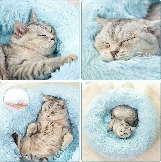 Cat Beds for Indoor Cats, 24 Inch Dog Bed for Small Melium Large Dogs, - Image 4