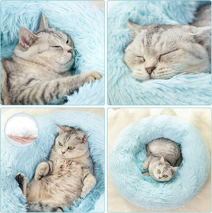 Cat Beds for Indoor Cats, 24 Inch Dog Bed for Small Melium Large Dogs, - Image 4