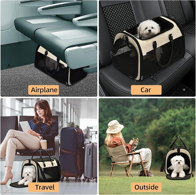 PET MARVEL Cat Carrier Soft Sided Large - Image 5