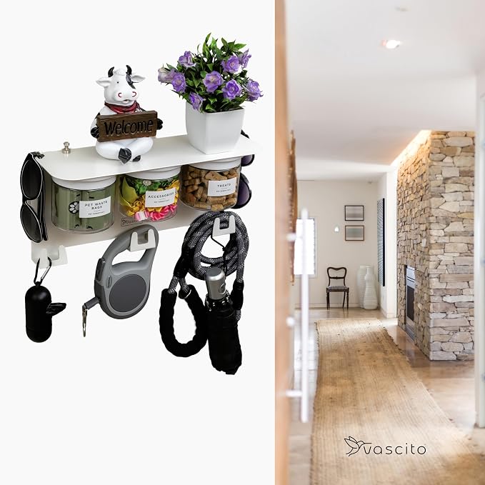Dog Treat Holder For Wall Storage For Pets, Premium Pet Wall Organizer - Image 3