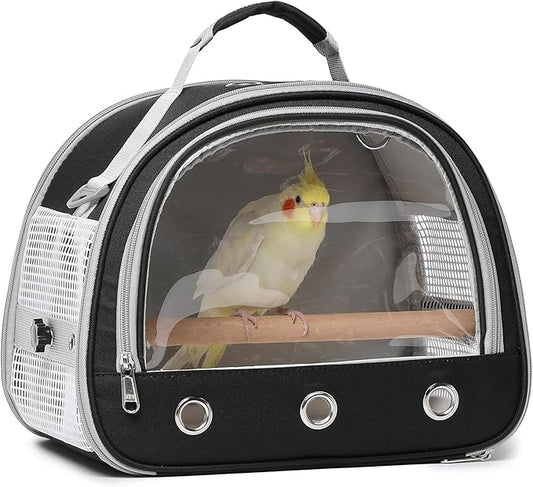 Bird Carrier, Bird Cage Parakeet Parrot Budgie Carrier Backpack - Image 2