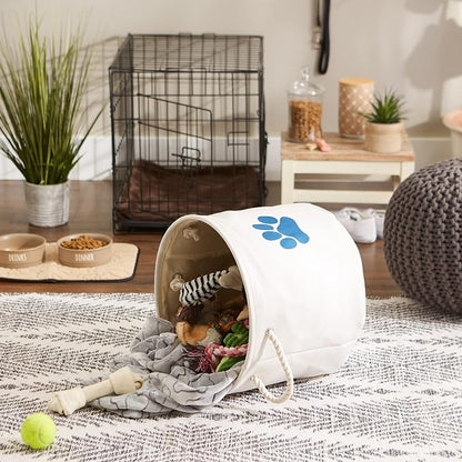 Bone Dry Pet Storage Collection Collapsible Bin, Medium Round - Image 5