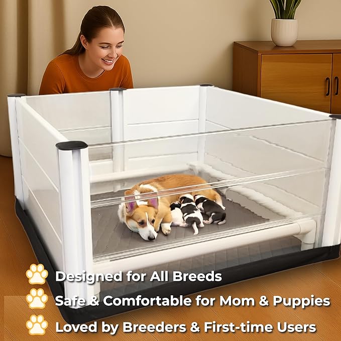 Whelping Box for Dogs and Puppies - Image 8