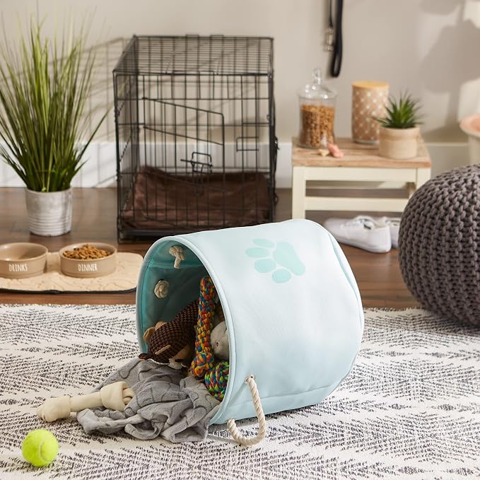 Bone Dry Pet Storage Collection Collapsible Bin, Medium Round - Image 6