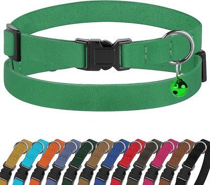 Breakaway Cat Collar Leather by BUDKAS
