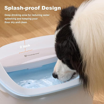 Dog Water Fountain for Large Dogs, 2.1Gal/8L Dog Water Bowl Dispenser, No Spill - Image 4