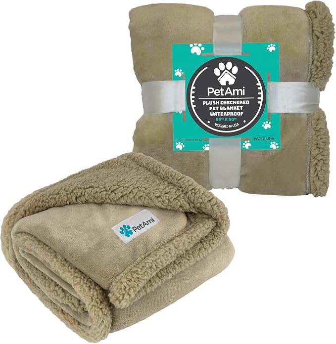 PetAmi Waterproof Dog Blanket for Small Medium Dog Puppy Cat Throw for Couch - Image 8