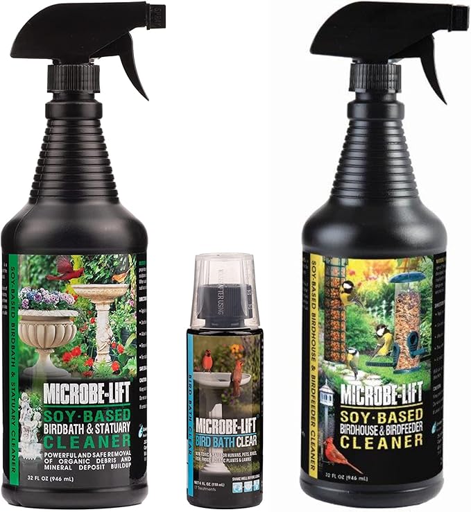 MICROBE-LIFT Bird Bath Clear Two-in-One Water Cleaner and Surface Treatment by Microbe-Lift