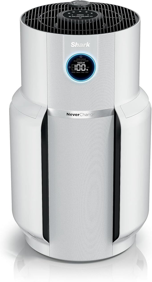 Shark Air Purifier with NeverChange Air Filter Technology, 5 Year HEPA Filter by Amazon+Renewed