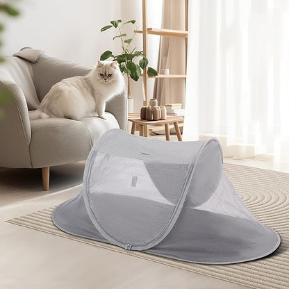 X-ZONE PET Outdoor Cat Tent, Pop Up Cat Playpen, Pet Enclosure Suitable Birds - Image 6