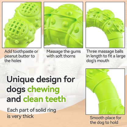 Indestructible Dog Chew Toys for Aggressive Chewers, Super Chewer Toys for - Image 4
