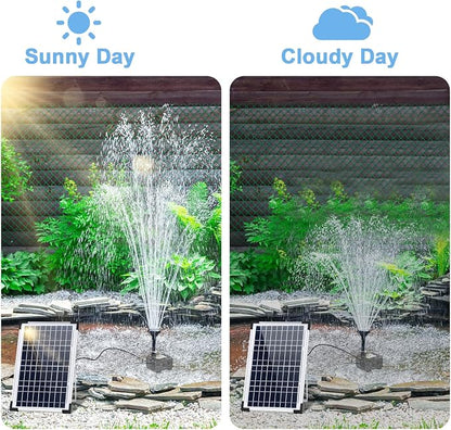 Solar Fountain Pump 12W Solar Water Fountain - Image 5