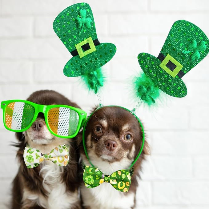 St. Patrick's Day Cat Bowtie - Image 7