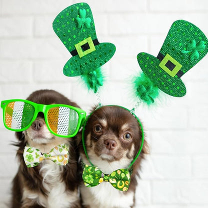 St. Patrick's Day Cat Bowtie - Image 7