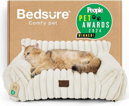 Bedsure ComfyFleece™ Cute Cat Couch by BEDSURE