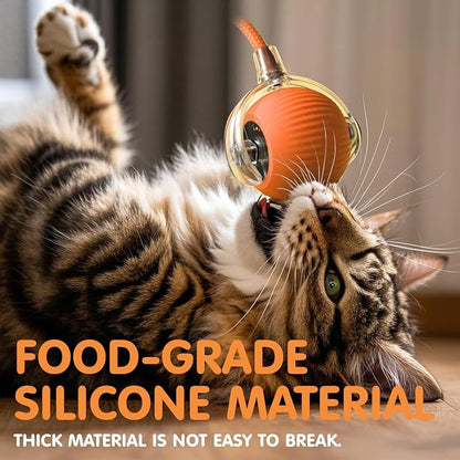 Rocfish Interactive Cat Toy for Indoor Cat, Smart Automatic Cat Chase Ball Toy - Image 5