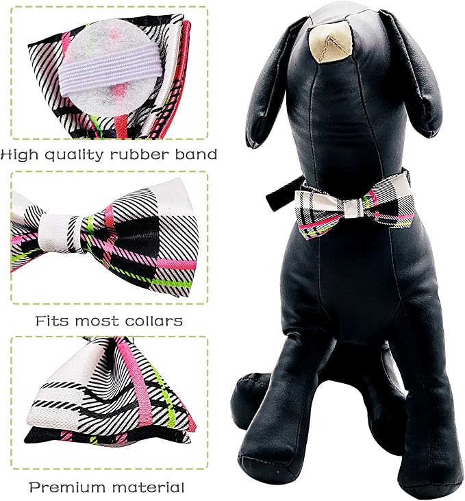 PET SHOW Pet Small Dogs Collar Embellishment Attachment Bow Ties Puppies Cats - Image 3