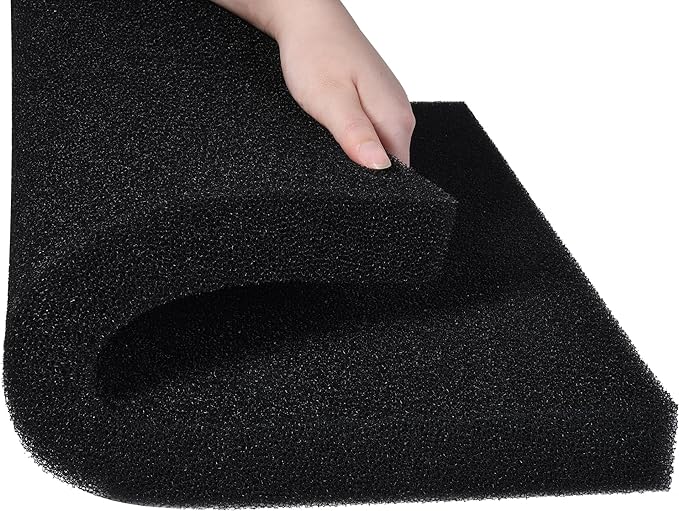 ALEGI Aquarium Sponge Filter Pad 20"x20"x1.57", Bio Filter Media Foam Sponges by ALEGIAquarium