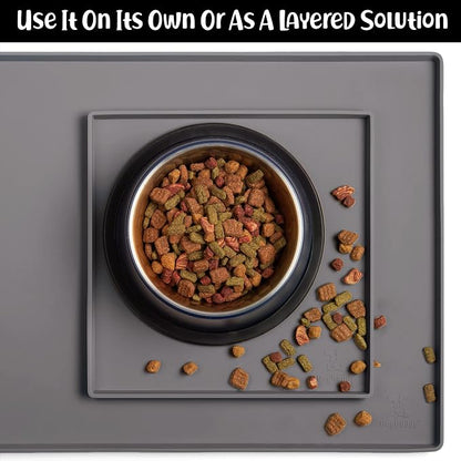 DogBuddy Dog Food Mat – Waterproof Dog Bowl Mat - Image 4