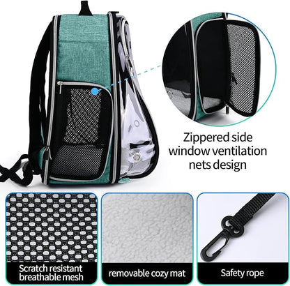 BAGLHER Cat Carrier Backpack Bubble - Image 4