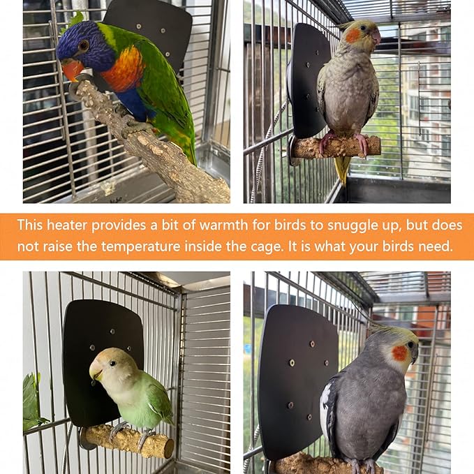 Bird Heater, Thermostatical Bird Warmer - Image 2
