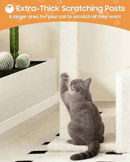 Cat Tree for Indoor Cats, 40 Inches Cat Tower - Image 4