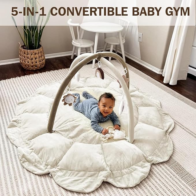 Little Dove 5-in-1 Convertible Baby Play Gym - Image 5