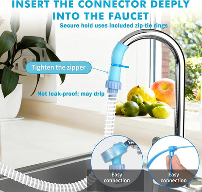 Slip-On Bathtub Faucet Sprayer Attachment - Image 3