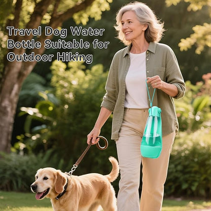 UPSKY Portable Dog Water Bottle, 3-in-1 Foldable Dog Water Dispenser - Image 7