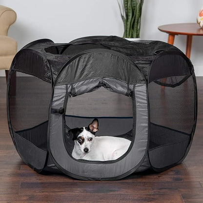 Furhaven Portable Dog Playpen Cat Tent, Pet playground, Kennel foldable indoor - Image 3