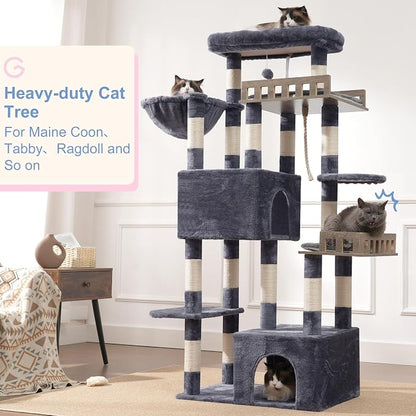 Maine Coon Cat Tree, Heavy Duty Cat Tree - Image 9