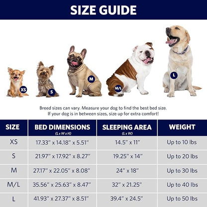 MidWest Homes for Pets Orthoperdic Egg-Crate Nesting Pet Bed w/ Teflon Fabric - Image 7