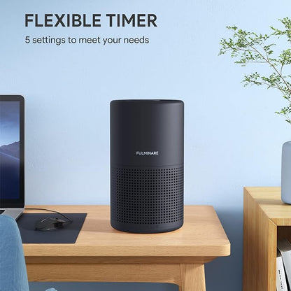 FULMINARE Air Purifiers for Bedroom H13 True HEPA Air Filter Quiet Air Cleaner - Image 3