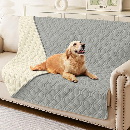 hyha Waterproof Dog Bed Blanket, Soft Pet Blankets, Waterproof Couch Cover by hyha