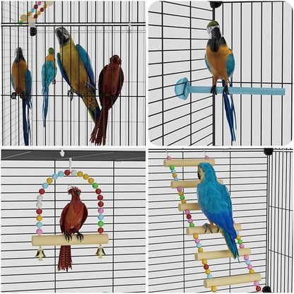 Extra Large Bird Cage, Wide Birdcage - Image 4