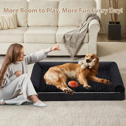 BFPETHOME Dog Beds for Large Dogs, Orthopedic Dog Bed for Medium Large Dogs - Image 3