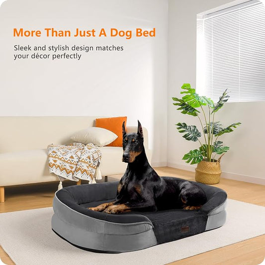 Dwanton Orthopedic Dog Bed for Extra Extra Large Dogs - Image 2