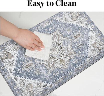 Dog Food Mats for Floors, Absorbent Dog Bowl Mat for Food and Water Dispenser - Image 7