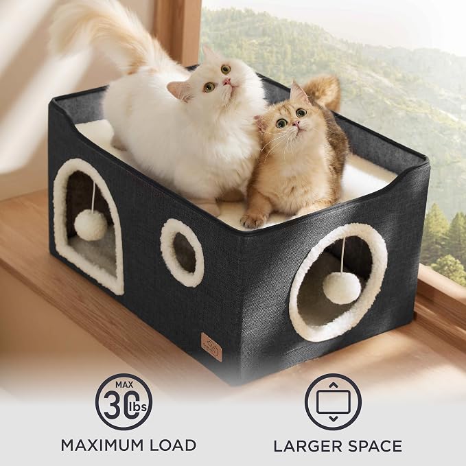 Bedsure Large Cat Beds for Indoor Cats - Image 4