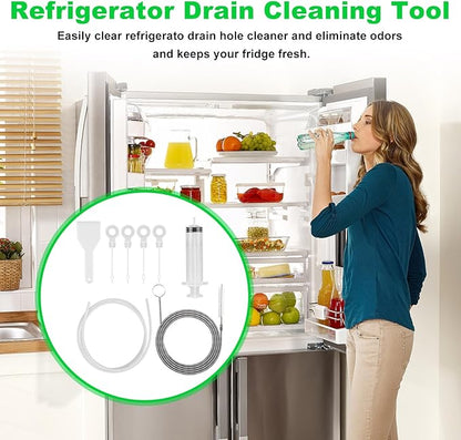 8 PCS Refrigerator Drain Cleaning Tool - Image 3