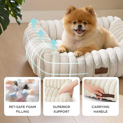 Bedsure ComfyFleece™ Cute Dog Beds Large Sized Dog - Image 3