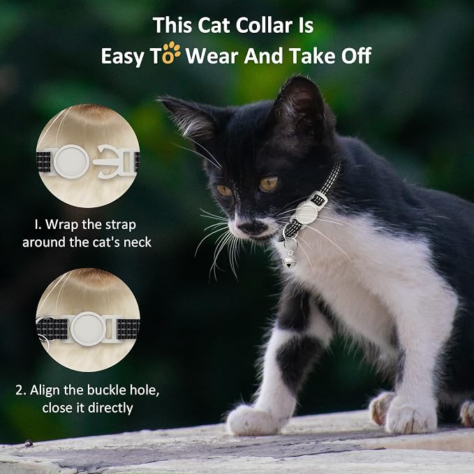 5 Pack Reflective-Breakaway Cat Collars - Image 6