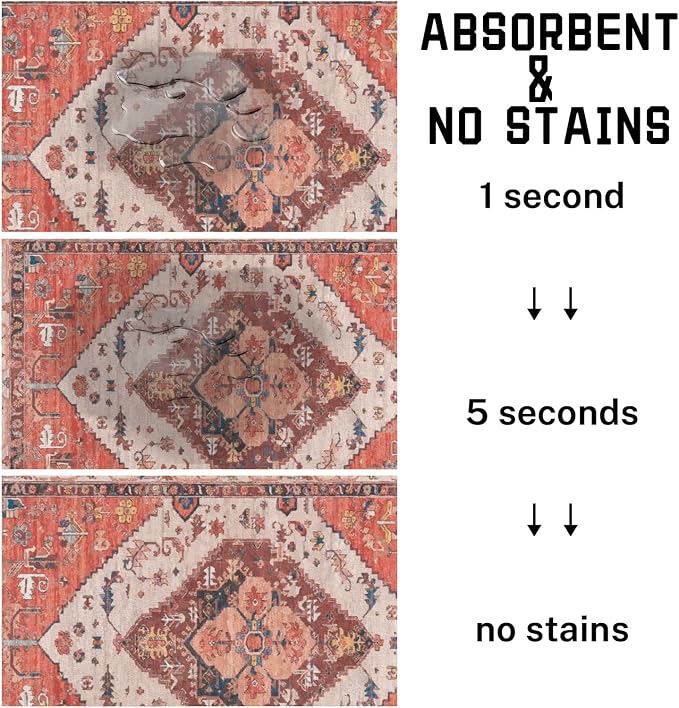 Absorbent Pet Dog Bowl Mat for Food and Water, Pet Cat Food Feeding Mat - Image 5
